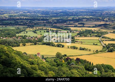 Prieuré Little Malvern dans les Malvern, Worcestershire Banque D'Images