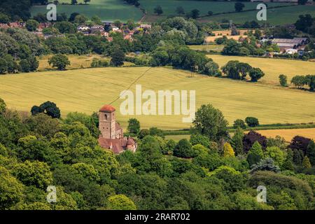 Prieuré Little Malvern dans les Malvern, Worcestershire Banque D'Images