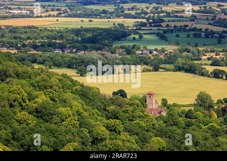 Prieuré Little Malvern dans les Malvern, Worcestershire Banque D'Images