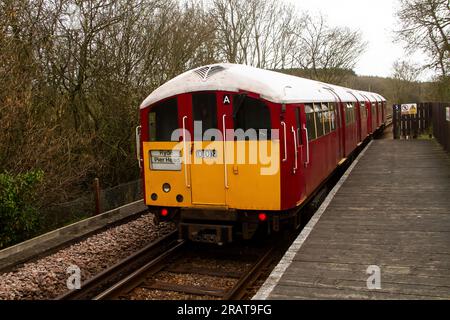 Island line, Isle of Wight 2017 Banque D'Images