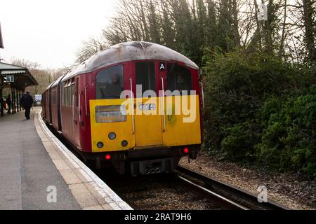 Island line, Isle of Wight 2017 Banque D'Images