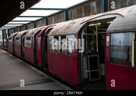 Island line, Isle of Wight 2017 Banque D'Images