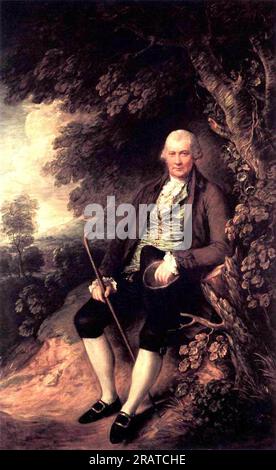 Squire John Wilkinson 1776 par Thomas Gainsborough Banque D'Images