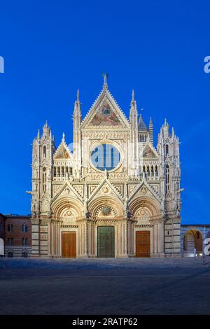 Sienne, Toscane, Italie le Dôme Banque D'Images