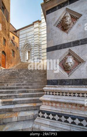Le bain, Sienne, Toscane, Italie Banque D'Images