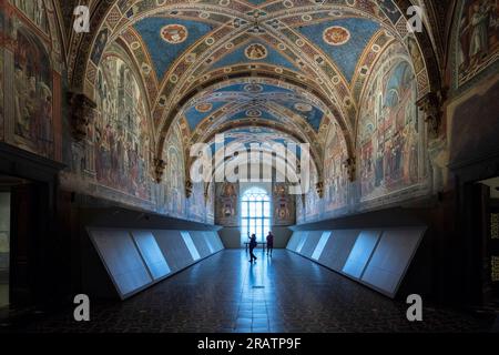 Musée Santa Maria della Scala, Sienne, Toscane, Italie Banque D'Images