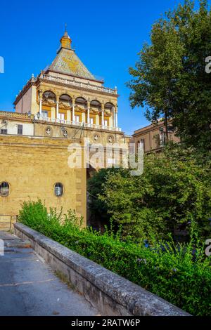 Porta Nuova, Palerme, Sicile, Italie. Banque D'Images
