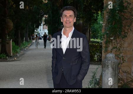 Rome, Italie. 05 juillet 2023. Fabrizio Gifuni assiste au tapis rouge Globo d'Oro 2023 à l'Accademia Tedesca de Rome à Villa Massimo. Crédit : SOPA Images Limited/Alamy Live News Banque D'Images