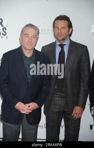 Manhattan, États-Unis d'Amérique. 14 novembre 2012. NEW YORK, NY - NOVEMBRE 12 : Robert de Niro Bradley Cooper assiste au 'Silver Linings Playbook' Tribeca enseigne la première bénéfice au Ziegfeld Theatre le 12 novembre 2012 à New York City People : Robert de Niro Bradley Cooper crédit : Storms Media Group/Alamy Live News Banque D'Images