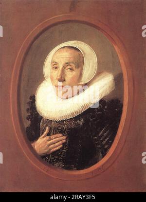 Anna van der AAR 1626 par Frans Hals Banque D'Images