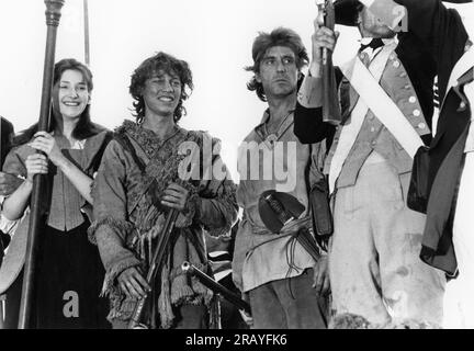 DEXTER FLETCHER et AL PACINO dans LA RÉVOLUTION 1985 réalisateur HUGH HUDSON scénariste Robert Dillon musique John Corigliano costume design John Mollo producteur Irwin Winkler Royaume-Uni-Norvège coproduction Goldcrest films International / Viking films / Warner Bros. (US) - Columbia-EMI-Warner Banque D'Images