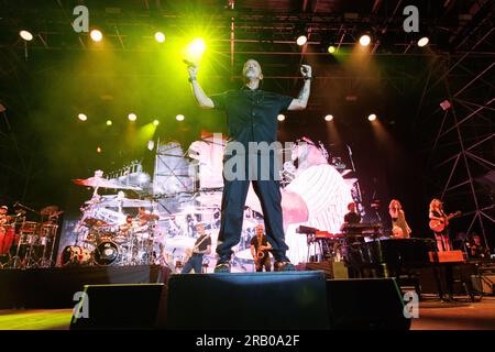 Concert du chanteur italien Eros Ramazzotti à Ferrare, Italie crédit : Filippo Rubin/Alamy Live News Banque D'Images