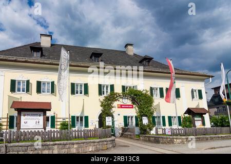 Bad Goisern am Hallstättersee, Handwerkhaus (maison artisanale) à Salzkammergut, haute-Autriche, Autriche Banque D'Images