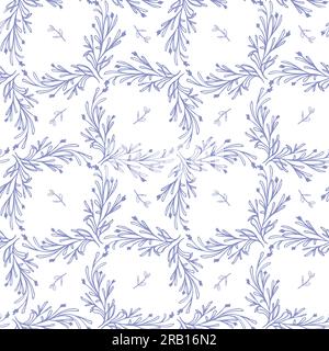 Motif sans couture à géométrie florale Illustration de Vecteur