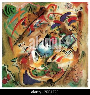 Improvisation (rêve) 1913 ; Munich / Monaco, Allemagne de Wassily Kandinsky Banque D'Images