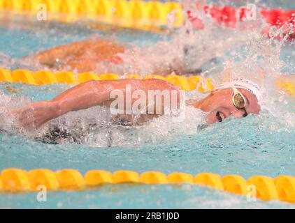 KIRPICHNIKOVA Anastasiia femmes Heat 200 M freestyle lors des Championnats de France élite de natation le 16 2023 juin à Rennes, France - photo Laurent Dairys / DPPI Banque D'Images