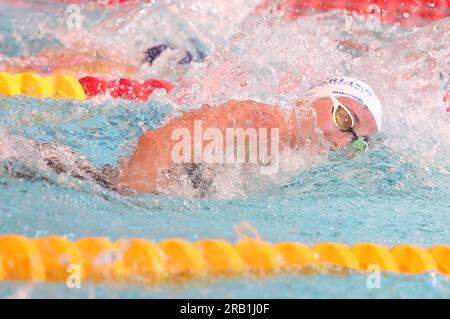 KIRPICHNIKOVA Anastasiia femmes Heat 200 M freestyle lors des Championnats de France élite de natation le 16 2023 juin à Rennes, France - photo Laurent Dairys / DPPI Banque D'Images