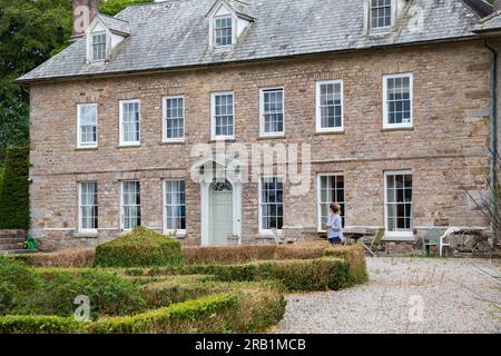 Le Trerife House est un manoir classé Grade II* situé à l'ouest de la ville de Penzance en Cornouailles, en Angleterre, au Royaume-Uni. Banque D'Images