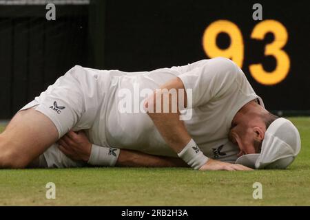 Londres, Royaume-Uni, . 06 juillet 2023. Lors du tournoi de Wimbledon 2023 qui s'est tenu à Londres, en Angleterre. Crédit : Andre Chaco/FotoArena/Alamy Live News Banque D'Images