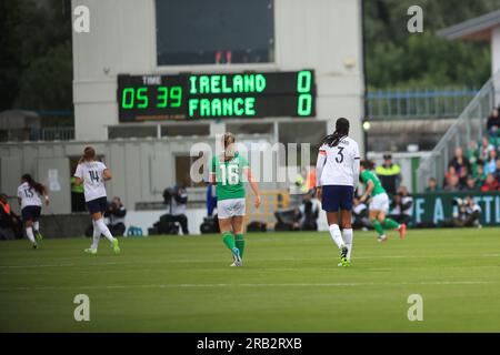 Dublin, Irlande. 06 juillet 2023. Irlande - France (Hugh de Paor/SPP) crédit : SPP Sport Press photo. /Alamy Live News Banque D'Images