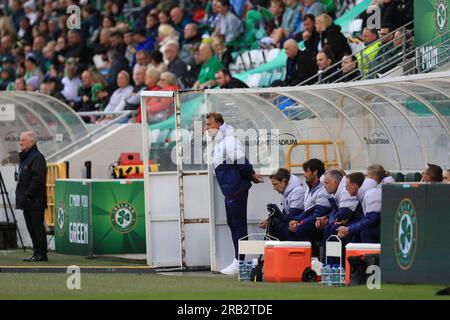 Dublin, Irlande. 06 juillet 2023. Hervé Renard (Manager) de France (Hugh de Paor/SPP) crédit : SPP Sport Press photo. /Alamy Live News Banque D'Images