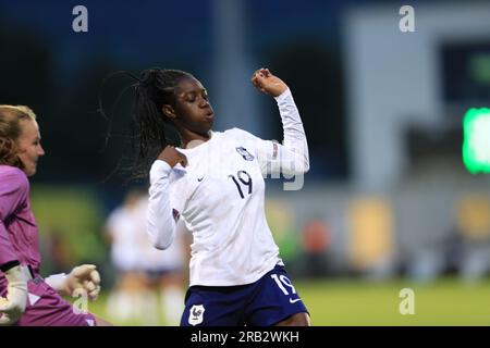 Dublin, Irlande. 06 juillet 2023. Naomie Feller (Real Madrid) (Hugh de Paor/SPP) crédit : SPP Sport Press photo. /Alamy Live News Banque D'Images