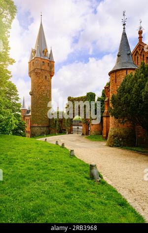 Château de Hradec nad Moravici, Silésie, République tchèque Banque D'Images