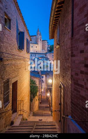 Urbino, Marche, Italie, Palazzo Ducale, Banque D'Images