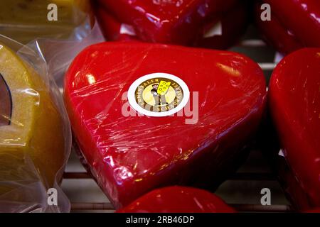 La Suisse, dans le canton de Berne, Zürich, la production laitière de l'Emmental Banque D'Images