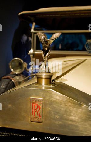 L'Italie, Piémont, Turin, Museo dell'automobile, musée de l'automobile, Rolls Royce Banque D'Images