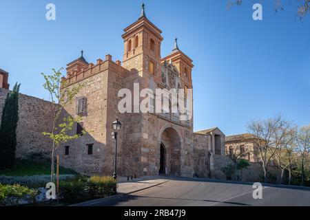 Porte Puerta del Cambron - Tolède, Espagne Banque D'Images