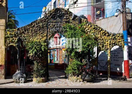 Cuba, La Havane, collejon de hammel Banque D'Images