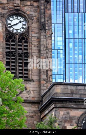 St. Ann's Church Manchester centre-ville Banque D'Images