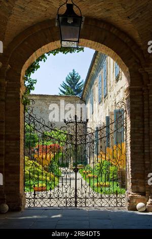 L'Italie, Lombardie, Crema, Terni Bondenti palace Banque D'Images