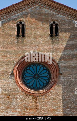 L'Italie, l'Emilie Romagne, Cortemaggiore, Annunciazione church Banque D'Images