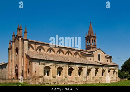 L'Italie, l'Emilie Romagne, Cortemaggiore, Annunciazione church Banque D'Images