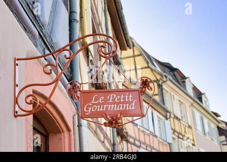 Le petit gourmand, petite venise, colmar, alsace Banque D'Images