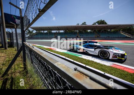 Monza, Italie. 07 juillet 2023. Pendant les 6 heures de Monza 2023, 3e manche du Championnat du monde d'Endurance FIA 2023, du 7 au 9 juillet 2023 sur l'Autodrome Nazionale di Monza, à Monza, Italie - photo Julien Delfosse/DPPI crédit : DPPI Media/Alamy Live News Banque D'Images