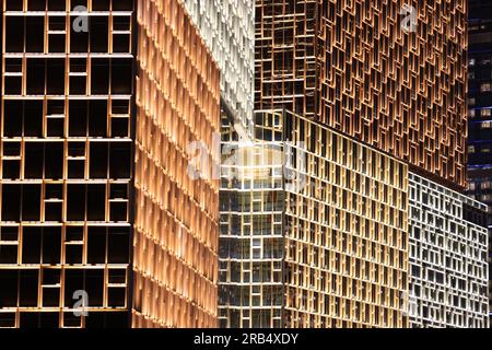 Extérieur du MGM cotai la nuit. c'est l'un des célèbres casino et station balnéaire de macao Banque D'Images