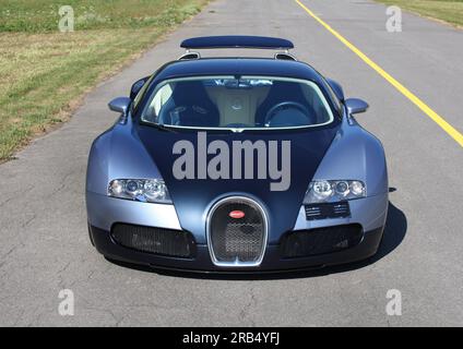 Une Bugatti Veyron Banque D'Images