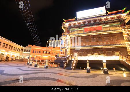 Macao, Chine juillet 2 2023 : extérieur de Lisboeta Macao. L'un des nouveaux casino et Resort à Cotai Banque D'Images