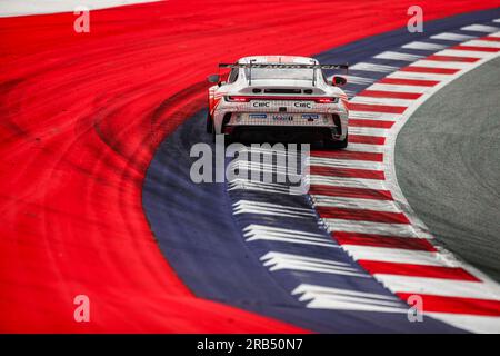 #6 Gustav Burton (Royaume-Uni, Fach Auto Tech), Porsche Mobil 1 Supercup au Red Bull Ring le 30 juin 2023 à Spielberg, Autriche. (Photo de HIGH TWO) Banque D'Images