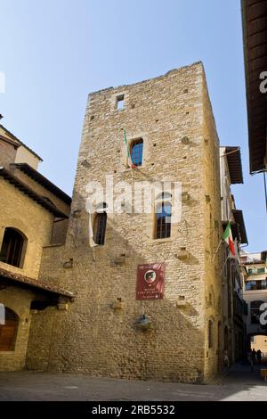 Museo della casa di dante. Florence. Italie Banque D'Images