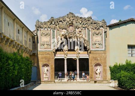 Grotta grande. giardino di boboli. Florence. Toscane Banque D'Images