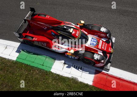 31 GELAEL Sean (idn), HABSBURG-LOTHRINGEN Ferdinand (aut), FRIJNS Robin (nld), Team WRT, Oreca 07 - Gibson, action pendant les 6 heures de Monza 2023, 3e manche du Championnat du monde d'Endurance FIA 2023, du 7 au 9 juillet 2023 sur l'Autodrome Nazionale di Monza, à Monza, Italie crédit: Agence photo indépendante Srl/Alamy Live News Banque D'Images