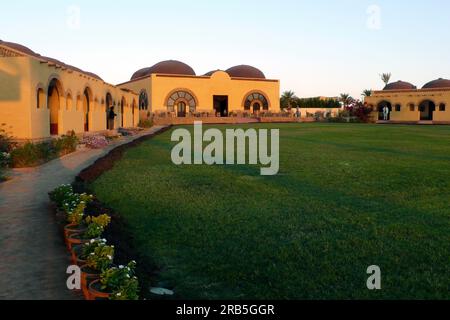 Maison de repos nubienne. Karima. Nubia. Soudan. Afrique du Nord Banque D'Images