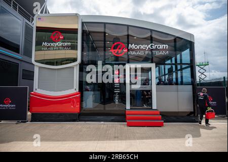 FORMULA 1 ARAMCO BRITISH GRAND PRIX 2023 - HAAS F1 SILVERSTONE Banque D'Images