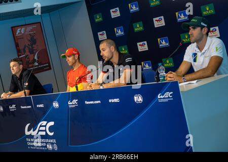 Monza, Italie. 07 juillet 2023. Crédit pour conférence de presse : Live Media Publishing Group/Alamy Live News Banque D'Images