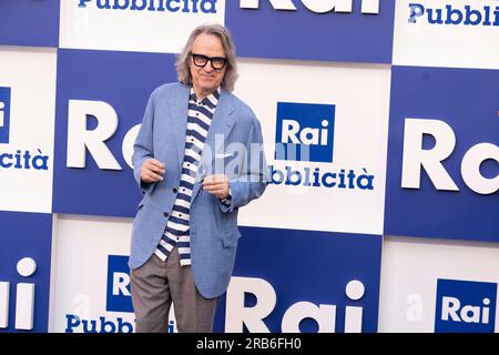 7 juillet 2023, Naples, Italie, Italie : lors de la présentation des calendriers RAI 2023-2024. Naples (Italie), 07 juillet 2023 (image de crédit : © Francesco Cigliano/Pacific Press via ZUMA Press Wire) USAGE ÉDITORIAL UNIQUEMENT! Non destiné à UN USAGE commercial ! Banque D'Images