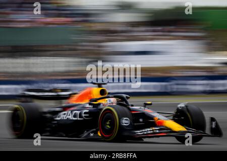 Silverstone, Royaume-Uni. 08 juillet 2023. SILVERSTONE - Max Verstappen (Red Bull Racing) lors des qualifications avant le Grand Prix de Grande-Bretagne sur le circuit de Silverstone. ANP SEM VAN DER WAL crédit : ANP/Alamy Live News Banque D'Images